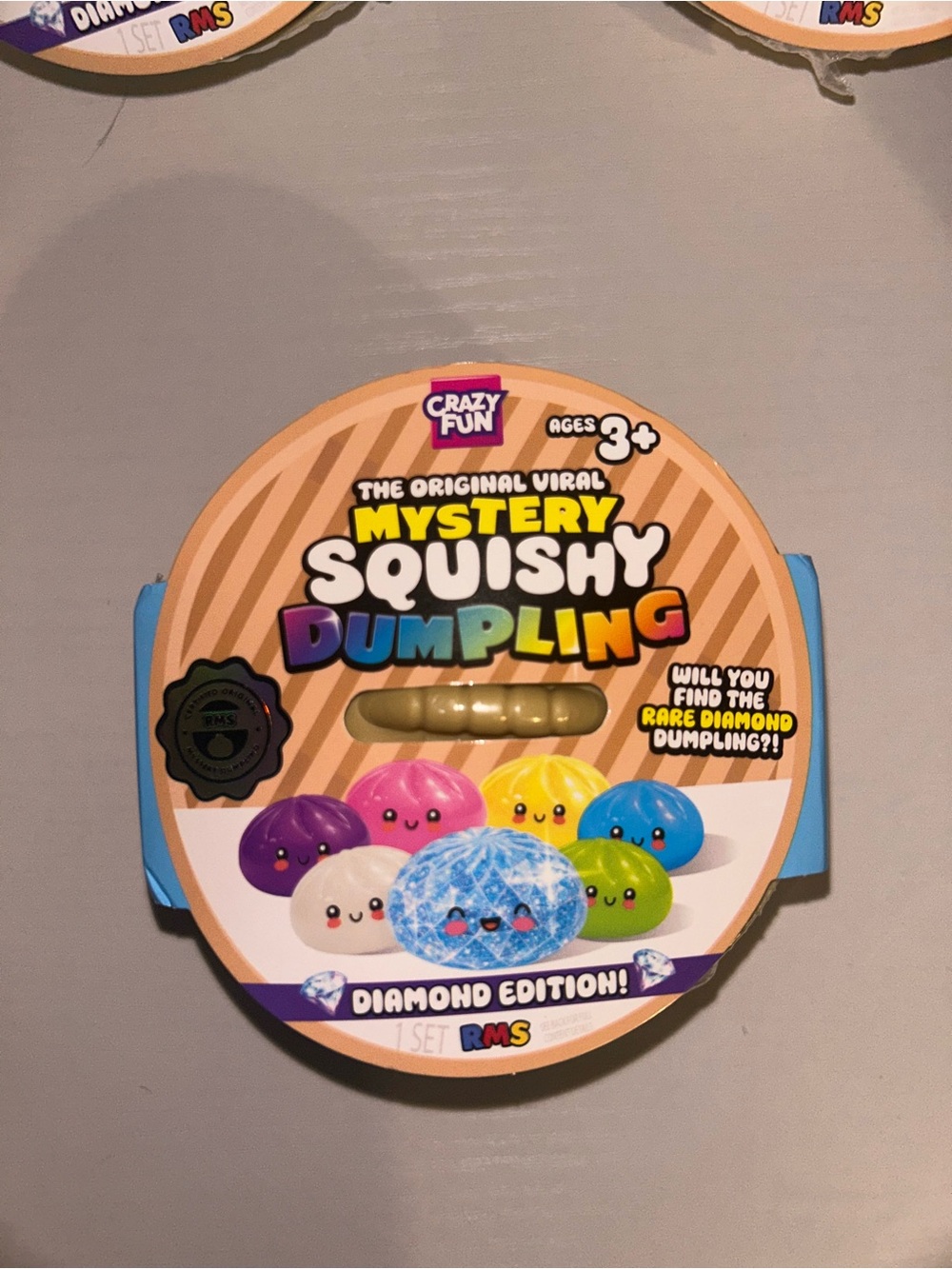 Authentic RMS Crazy Fun Mystery Squishy Dumpling -  Diamond Edition